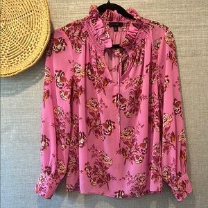 Floral Pink Blouse